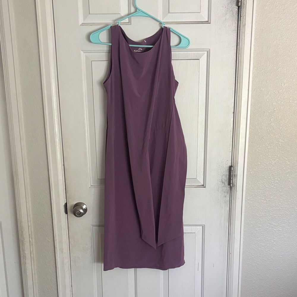Kathmandu Kamana Asymmetrical Purple Dress Size 8/10